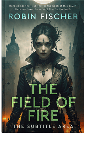 Pre Made Book Cover Outer Space