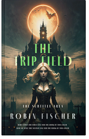 Pre Made Book Cover Outer Space