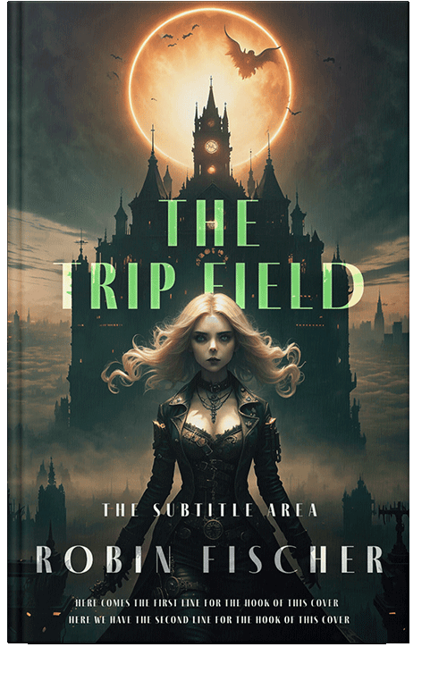 Front view of Outer Space #28320 - Premade Teen & Young Adult Book Cover