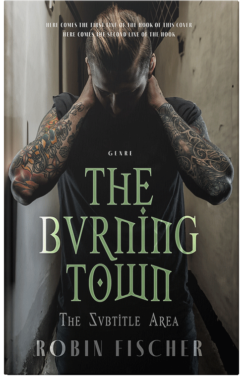 Front view of Premade Erotica Book Cover - Delta