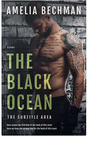 Pre Made Book Cover Shark