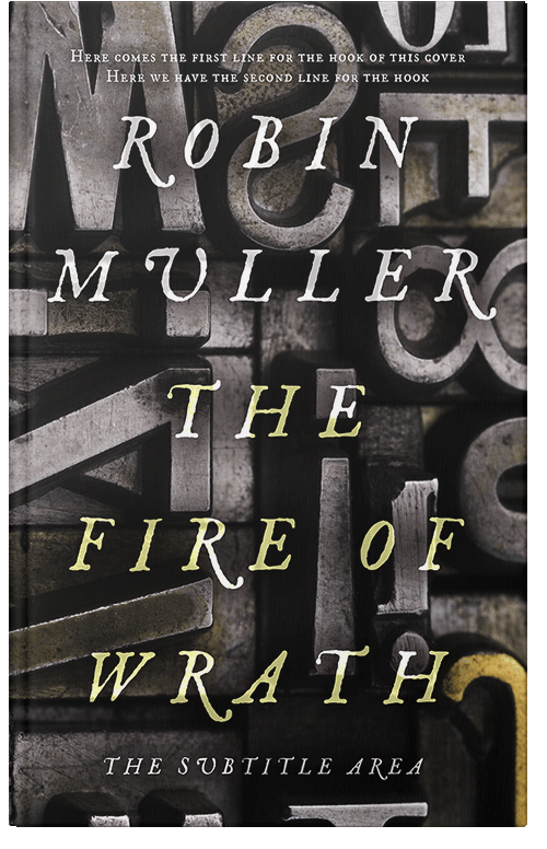 Front view of Cod Gray #28343 - Premade Historical Book Cover