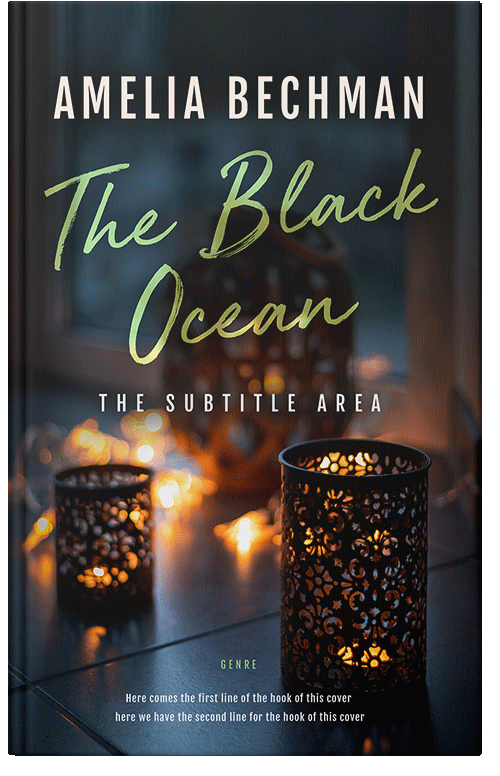 Front view of Premade Self-Improvement & Self-Help Book Cover - Shark