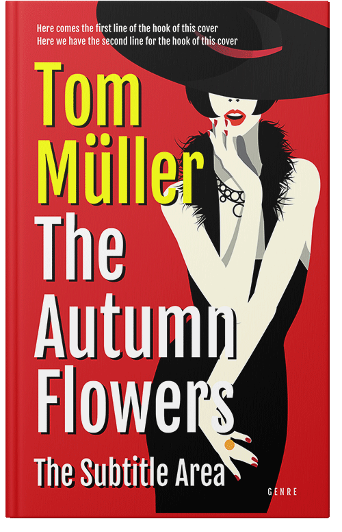 Front view of Thunderbird #28374 - Premade Abstract Book Cover