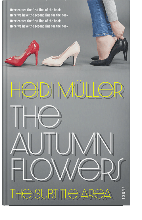 Front view of Oslo Gray #28379 - Premade Business Book Cover