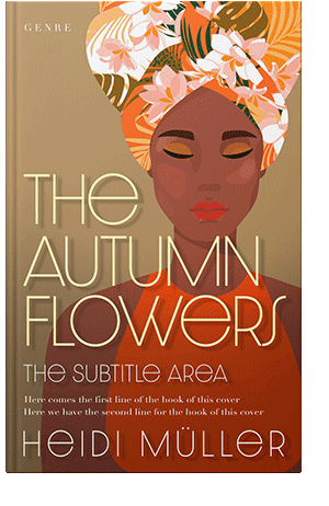 Pre Made Book Cover Cognac