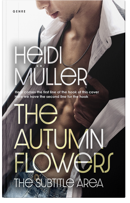 Front view of Premade Erotica Book Cover - Cocoa Brown