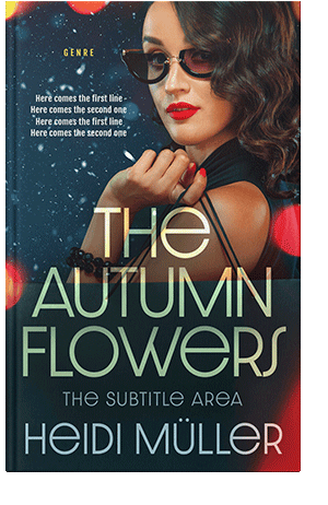 Pre Made Book Cover Old Rose