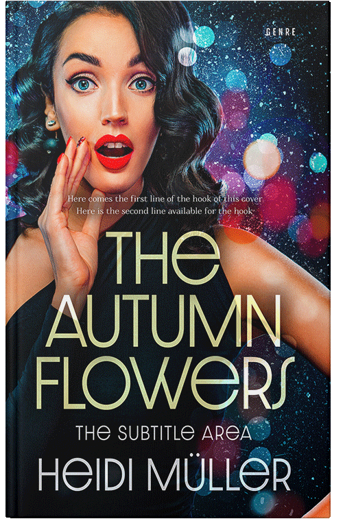 Front view of Vulcan #28397 - Premade Romance Book Cover