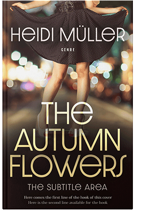 Pre Made Book Cover Brandy