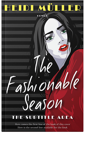 Pre Made Book Cover Cod Gray