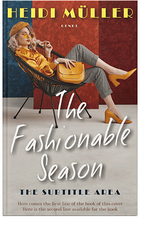 Pre Made Book Cover Swirl