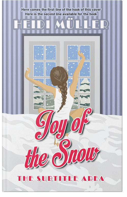 Front view of Premade Chick Lit Book Cover - Ghost