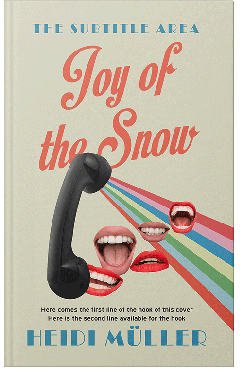 Front view of Tana #28416 - Premade Abstract Book Cover