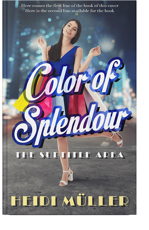 Front view of Trout #28417 - Premade Business Book Cover