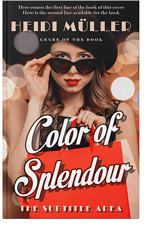 Pre Made Book Cover Night Rider