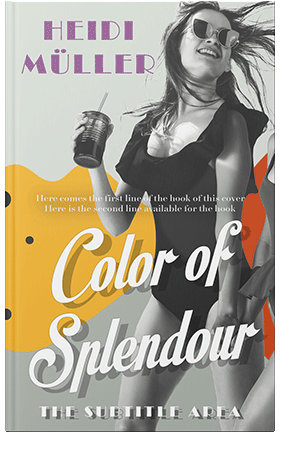 Pre Made Book Cover Pumice