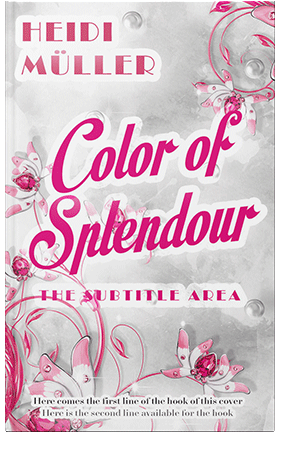 Pre Made Book Cover Bon Jour