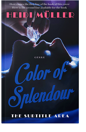 Pre Made Book Cover Ebony