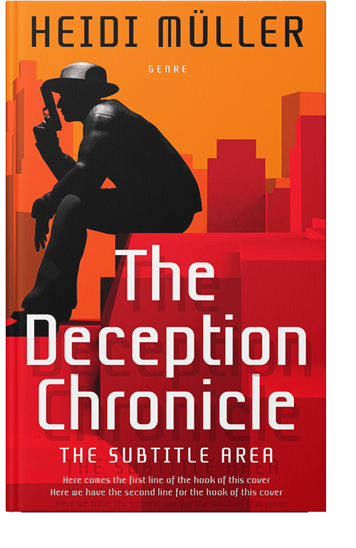 Front view of Thunderbird #28447 - Premade Mystery & Thriller & Suspense Book Cover