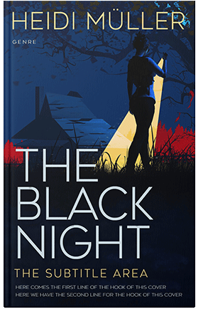 Pre Made Book Cover Black Pearl