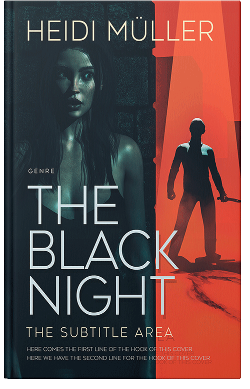 Front view of Aztec #28454 - Premade Mystery & Thriller & Suspense Book Cover