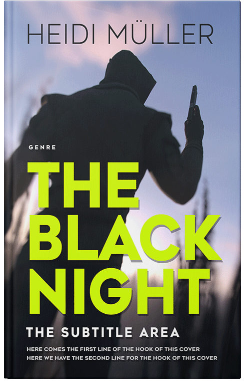 Front view of Confetti #28456 - Premade Mystery & Thriller & Suspense Book Cover