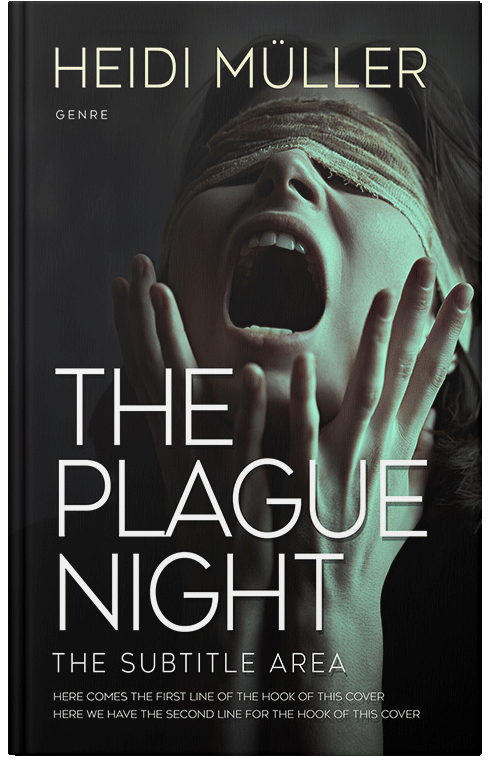 Front view of Cod Gray #28457 - Premade Mystery & Thriller & Suspense Book Cover