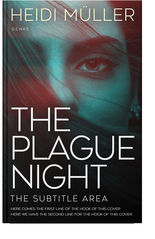 Front view of Thunder #28458 - Premade Romance Book Cover