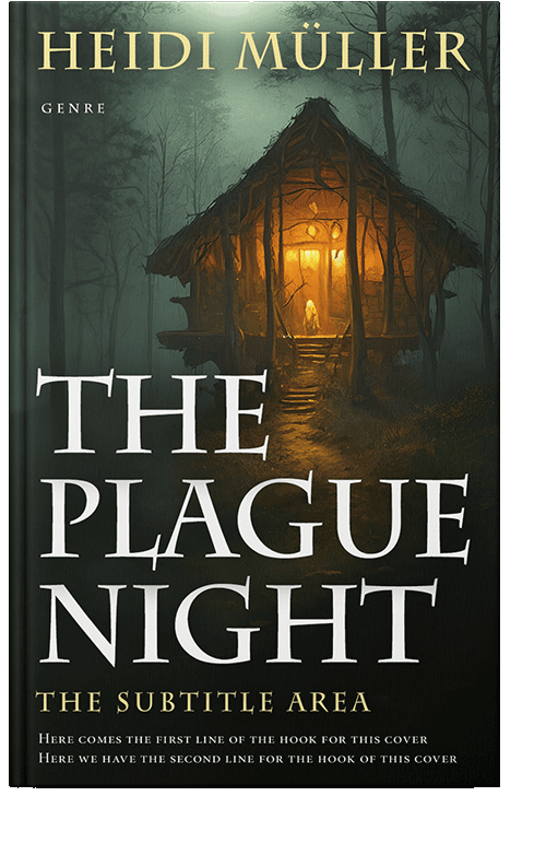 Front view of Log Cabin #28462 - Premade Fantasy Book Cover