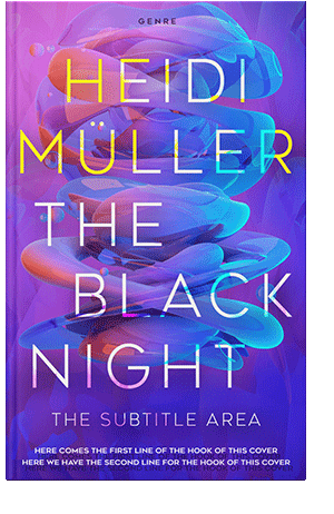 Pre Made Book Cover Purple Heart