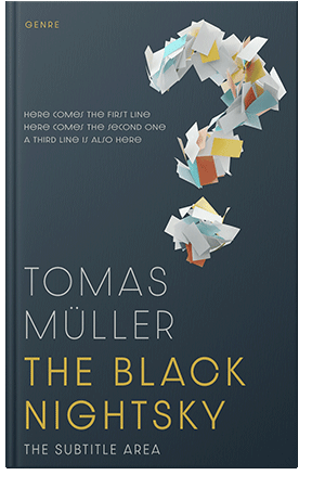 Pre Made Book Cover Limed Spruce