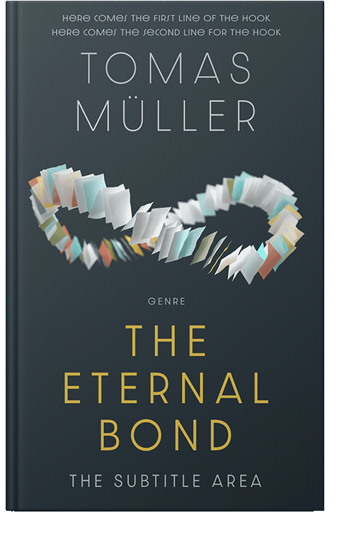 Front view of Ebony Clay #28478 - Premade Self-Improvement & Self-Help Book Cover