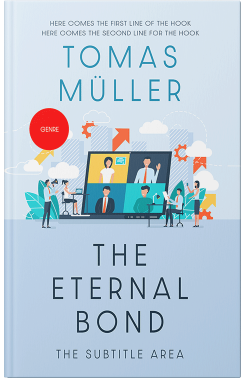 Front view of Link Water #28481 - Premade Business Book Cover