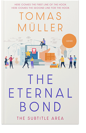 Pre Made Book Cover Ebb