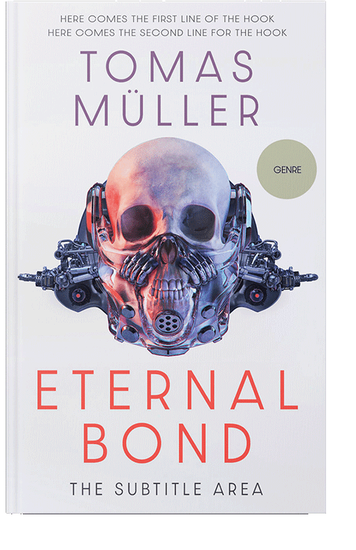 Front view of Whisper #28484 - Premade Apocalyptica Book Cover