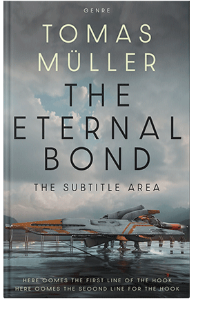 Pre Made Book Cover Oslo Gray