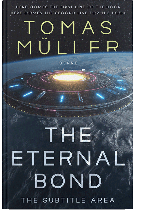 Front view of Mirage #28487 - Premade Apocalyptica Book Cover