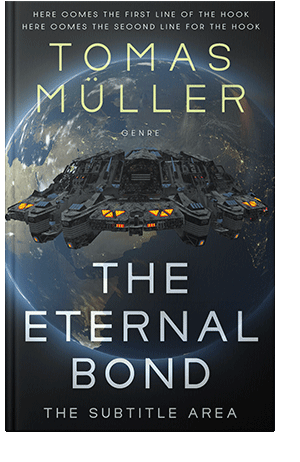 Pre Made Book Cover Shark