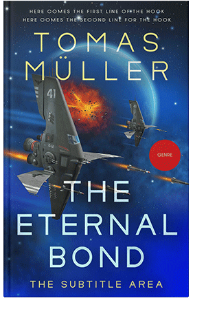 Pre Made Book Cover Chathams Blue