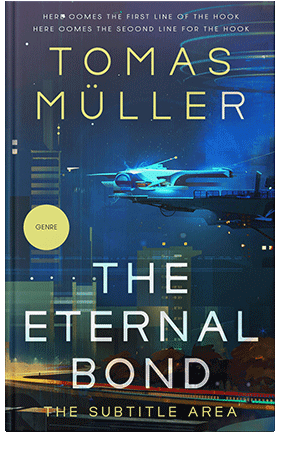 Pre Made Book Cover Cloud Burst