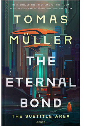 Pre Made Book Cover Mirage