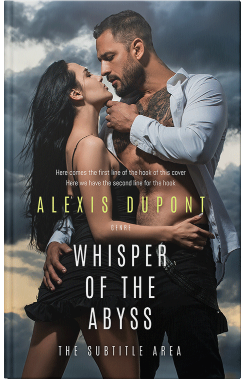 Front view of Premade Erotica Book Cover - Shark