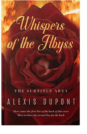 Pre Made Book Cover Mahogany