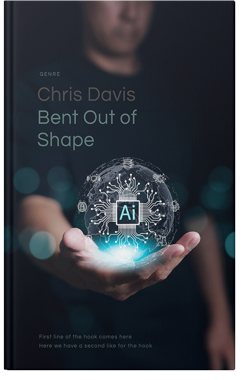 Front view of Premade Business Book Cover - Vulcan