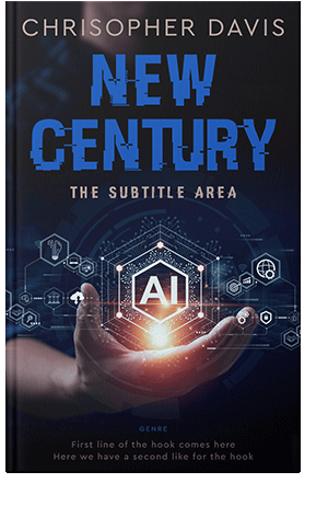 Pre Made Book Cover Vulcan