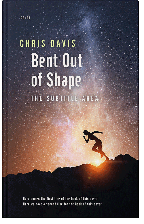 Front view of Cameo #28524 - Premade Nature Book Cover