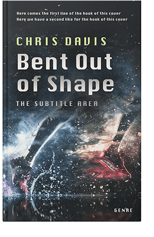 Pre Made Book Cover Outer Space