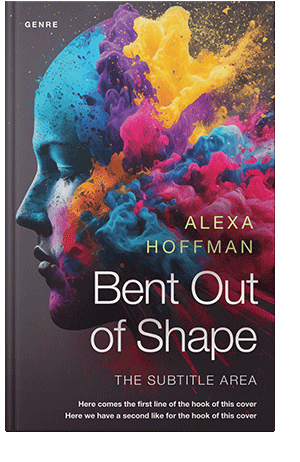 Pre Made Book Cover Blackcurrant