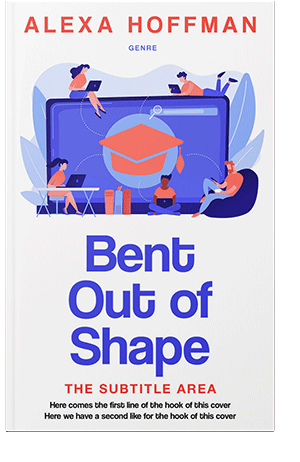 Pre Made Book Cover Beauty Bush